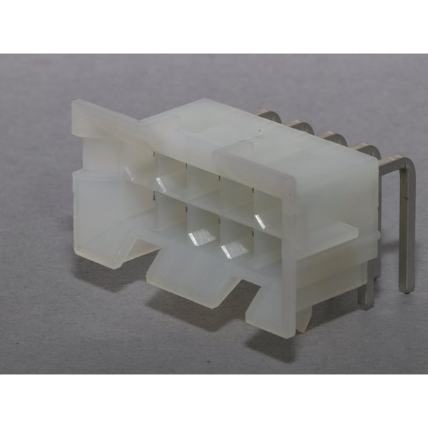 Molex MiniFit BMI RA Hdr Tin V-2 10Ckt 15-24-6100 - main